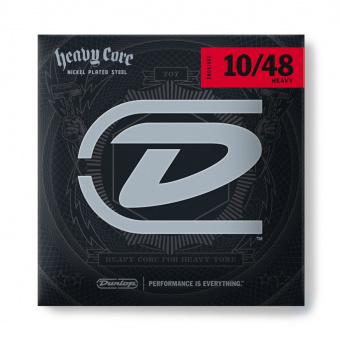 DHCN1048 Heavy Core Комплект струн для электрогитары, никелированные, 10-48, Dunlop от магазина Соло в Иркутске