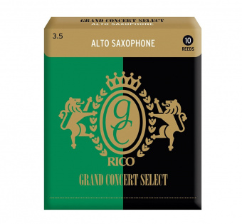 RGC10ASX350 Grand Concert Select Трости для саксофона альт, размер 3.5, 10шт, Rico от магазина Соло в Иркутске