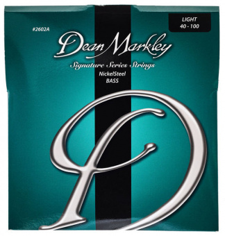 DM2602A Signature Nickel Steel Комплект струн для бас-гитары, никелированные, 40-100, Dean Markley от магазина Соло в Иркутске
