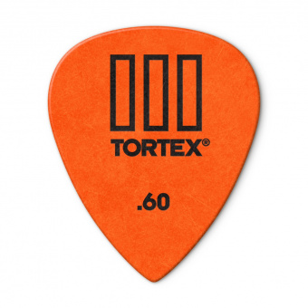 462P.60 Tortex III Медиаторы 12шт, толщина 0,60мм, Dunlop от магазина Соло в Иркутске