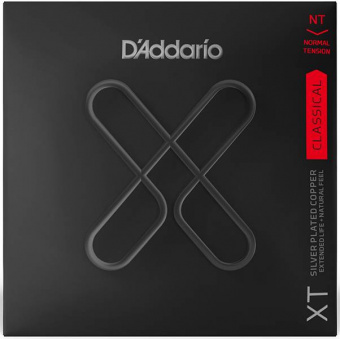 XTC45 Комплект струн для классической гитары, посеребр., норм.натяжение, с покрытием, D'Addario от магазина Соло в Иркутске