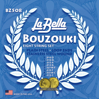 BZ508 Комплект струн для бузуки La Bella от магазина Соло в Иркутске