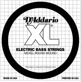 SXL070 XL Nickel Wound Отдельная струна для бас-гитары, никелированная, .070, D'Addario от магазина Соло в Иркутске