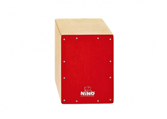 NINO950R Кахон, высота 13", красный, Nino Percussion от магазина Соло в Иркутске