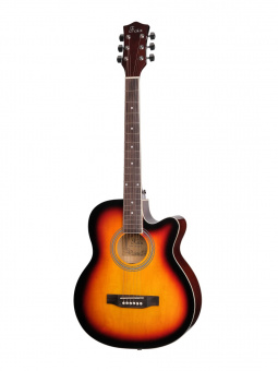FFG-1039SB Акустическая гитара, санберст, с вырезом, Foix от магазина Соло в Иркутске