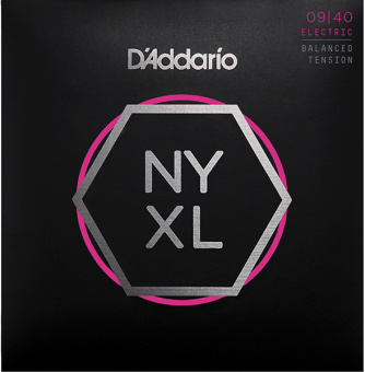 NYXL0940BT NYXL Комплект струн для электрогитары, Super Light, 09-40, D'Addario от магазина Соло в Иркутске