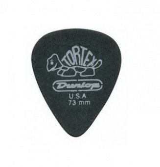 488P.73 Tortex Pitch Black Standard Медиаторы 12шт, толщина 0,73мм, Dunlop от магазина Соло в Иркутске