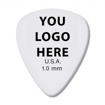 424C1.00-LOGO Медиатор под нанесение логотипа, толщина 1мм. Dunlop от магазина Соло в Иркутске