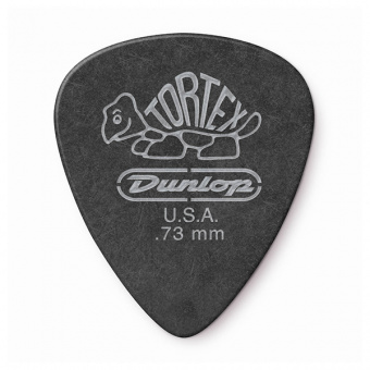 488R.73 Tortex Pitch Black Standard Медиаторы 72шт, толщина 0,73мм, Dunlop от магазина Соло в Иркутске