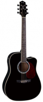 DG220CEBK Акустическая гитара со звукоснимателем, с вырезом Naranda от магазина Соло в Иркутске