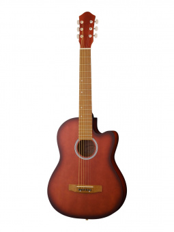 M-32-MH Акустическая гитара, с вырезом, цвет махагони, Амистар от магазина Соло в Иркутске