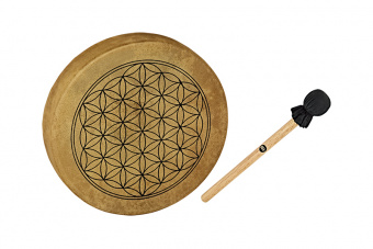HOD15-FOL Flower of Life Бубен 15", с колотушкой, Meinl от магазина Соло в Иркутске