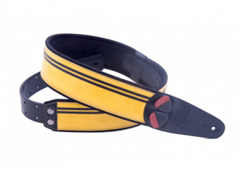 8401070110033 Mojo Race Yellow Ремень для гитары, RightOn Straps от магазина Соло в Иркутске