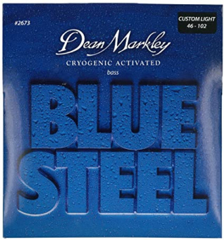 DM2673 Blue Steel Комплект струн для бас-гитары, сталь, 46-102, Dean Markley от магазина Соло в Иркутске