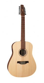 039197 Walnut 12 Isys T Электро-акустическая 12-струнная гитара, Seagull от магазина Соло в Иркутске