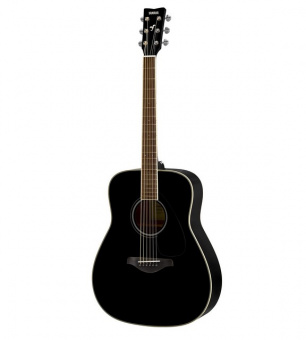 FG820-BL Гитара акустическая, черная, Yamaha от магазина Соло в Иркутске