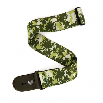 P20S1500 Americana Ремень для гитары, рисунок «Digital Camo», зеленый, Planet Waves от магазина Соло в Иркутске