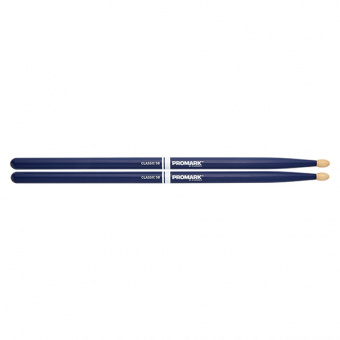 TX5BW-BLUE 5B Барабанные палочки, синие, орех гикори, деревянный наконечник, ProMark от магазина Соло в Иркутске