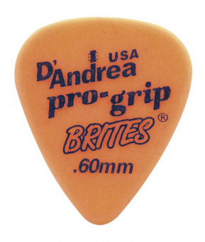 RPGB351.60TM ProGrip Brites Медиаторы, дерлин, 72шт, 0.60мм, D'Andrea от магазина Соло в Иркутске