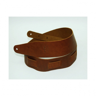 FL50026L Leather Ремень для гитары, кожаный, цвет каштан, Fidel от магазина Соло в Иркутске