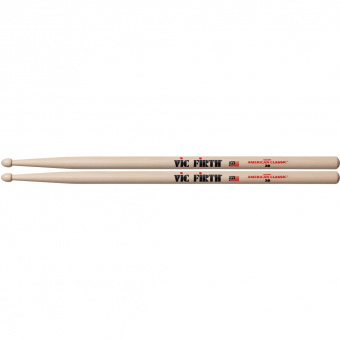 VIC-2B American Classic 2B Барабанные палочки, деревянный наконечник, Vic Firth от магазина Соло в Иркутске