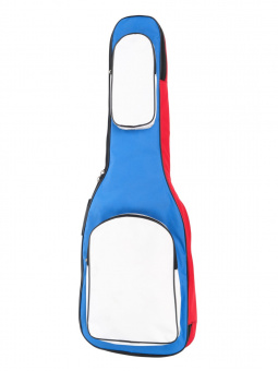 MZ-ChGE-3red/blue/wh Чехол для электрогитары, триколор, MEZZO от магазина Соло в Иркутске
