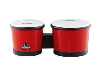 NINO17R-BK Бонго 6,5" х 7,5", пластик АБС, красный, Nino Percussion от магазина Соло в Иркутске