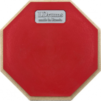 LDTP8-RD Тренировочный пэд 8", резина, красный, LDrums от магазина Соло в Иркутске