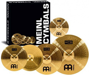 HCS141620+10 HCS Complete Cymbal Set Комплект тарелок 14", 16", 20" + 10", Meinl от магазина Соло в Иркутске