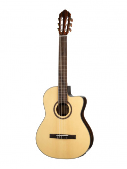 AC160CFTL-NAT Classic Series Классическая гитара со звукоснимателем, с вырезом, Cort от магазина Соло в Иркутске