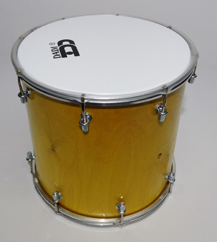 BK-10L Барабан кавказский 10", 25х25.4см, желтый, Мастерская Бехтеревых от магазина Соло в Иркутске