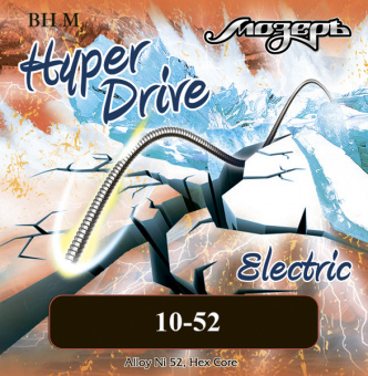 BH-M Hyper Drive Комплект струн для электрогитары, никель/железо, 10-52, Мозеръ от магазина Соло в Иркутске