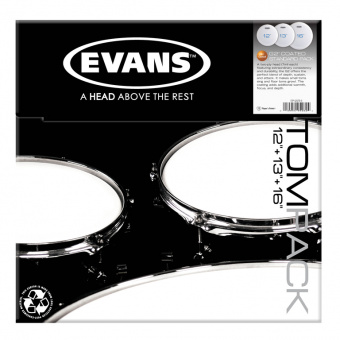 ETP-G2CTD-S G2 Coated Standard Набор пластика для том барабана, 12"/13"/16", Evans от магазина Соло в Иркутске