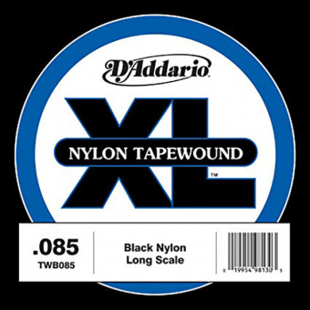 TWB085 Tapewound Отдельная струна для бас-гитары, нейлоновая оплетка, 085, D'Addario от магазина Соло в Иркутске