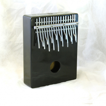 KL-A-K17BS-D Калимба каримба 17, Saregama, черная, Kalimba LAB от магазина Соло в Иркутске