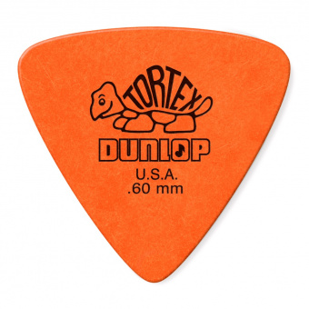 431R.60 Tortex Triangle Медиаторы 72шт, толщина 0,60мм, треугольные, Dunlop от магазина Соло в Иркутске