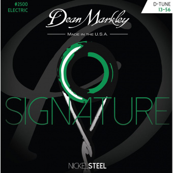 DM2500 Signature Drop Tune Комплект струн для электрогитары, никелированные, 13-56, Dean Markley от магазина Соло в Иркутске