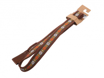 8419612000490 Classical Hook Rumba Brown Ремень для гитары, RightOn Straps от магазина Соло в Иркутске