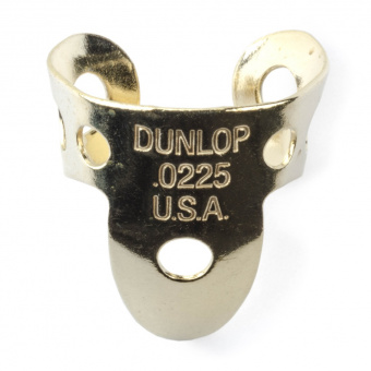 37R.0225 Brass Медиаторы на палец 20шт, латунь, толщина .0225, Dunlop от магазина Соло в Иркутске