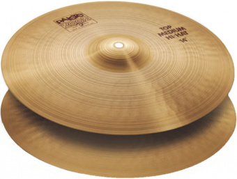 0001063714 2002 Medium Hi-Hat Две тарелки 14'', Paiste от магазина Соло в Иркутске