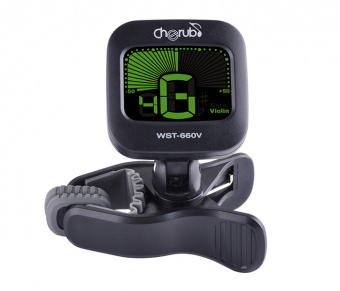 WST-660V Цифровой тюнер для скрипки, на прищепке, Cherub от магазина Соло в Иркутске