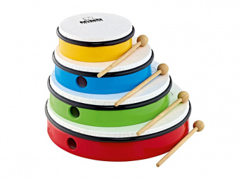 NINOSET6 Набор бубнов, синтетический пластик, Nino Percussion от магазина Соло в Иркутске