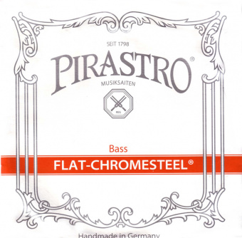 342000 Flat-Chromesteel SOLO Комплект струн для контрабаса размером 3/4, Pirastro от магазина Соло в Иркутске