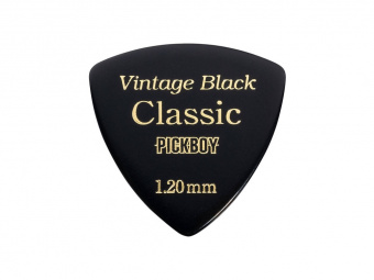 GP-04BL/120 Celluloid Vintage Classic Black Медиаторы 50шт, толщина 1.20мм, Pickboy от магазина Соло в Иркутске