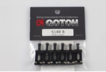S188-B Комплект седел для бриджа, сталь, черные, Gotoh от магазина Соло в Иркутске