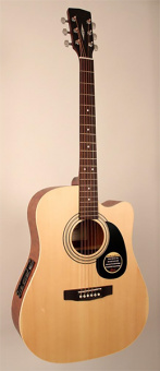 W84CB-OP Электро-акустическая гитара, с вырезом, Parkwood от магазина Соло в Иркутске