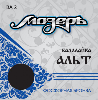 BA2 Комплект струн для балалайки альт, Мозеръ от магазина Соло в Иркутске
