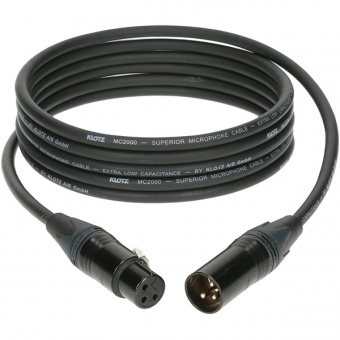 M2FM1-0750 M2 Кабель микрофонный XLR, 7,5м, Klotz от магазина Соло в Иркутске