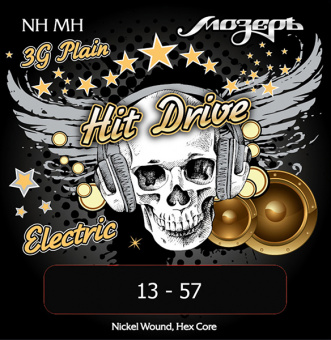 NH-MH Hit Drive Комплект струн для электрогитары, 13-57, Мозеръ от магазина Соло в Иркутске