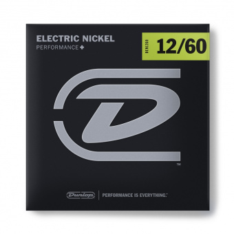 DEN1260 Performance + Комплект струн для электрогитары, никелированные, Med/ExHeavy, 12-60, Dunlop от магазина Соло в Иркутске